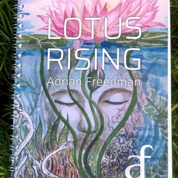 |therapeutic music cover art of song book|therapeutic music songbook astral hearts page|Painting of Lotus Hummingbird by Noriko Moonbird