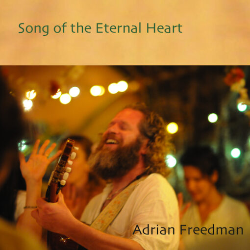 Album Song of the Eternal Heart Front Cover Listen Sound Healing Sacred Songs|Album Song of the Eternal Heart Back Cover|Eternal Heart Band in the woods at nighttime Projects