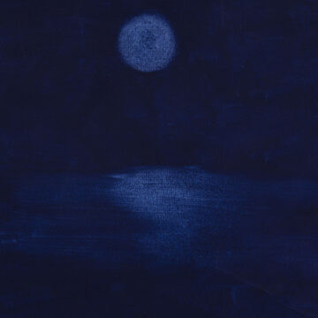 Midnight Moon painting by Aya Sophia Freedman