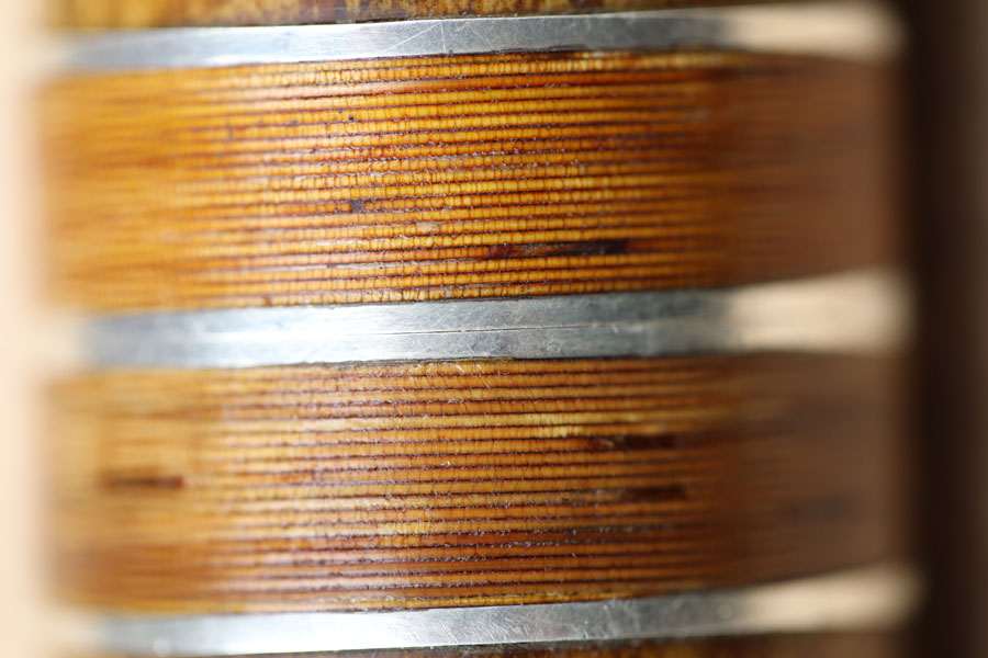 Miura 1.8 shakuhachi silver joint closeup. Photo: Adrian Freedman